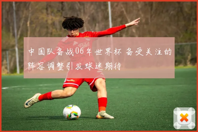 中国队备战06年世界杯 备受关注的阵容调整引发球迷期待