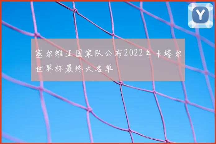塞尔维亚国家队公布2022年卡塔尔世界杯最终大名单