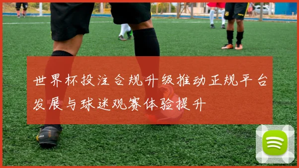 世界杯投注合规升级推动正规平台发展与球迷观赛体验提升